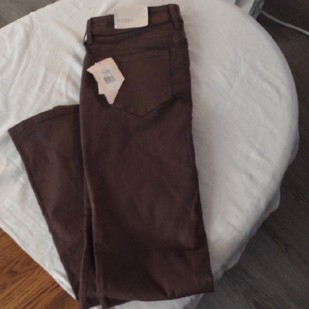 NYDJ Chocolate Brown Jeans